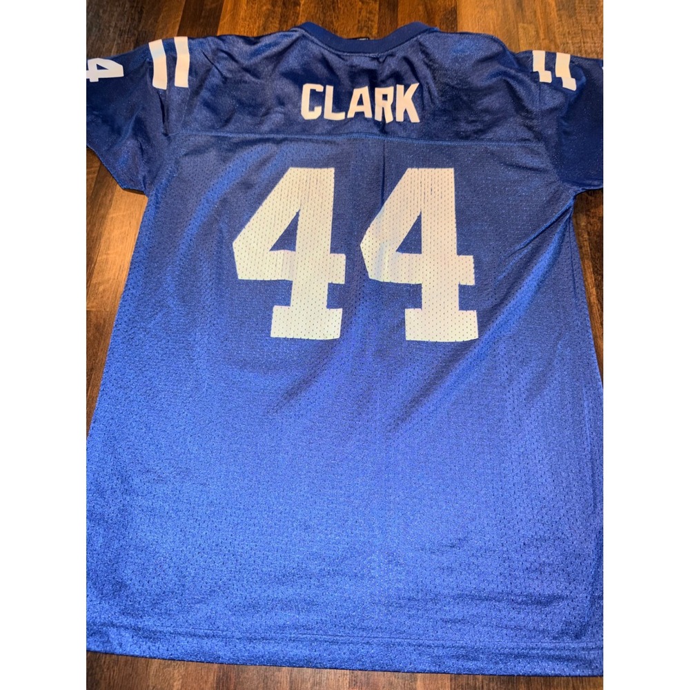 NFL‎ Indianapolis Colts Dallas Clark 44 Jersey Kids Large 14-16 Blue Football